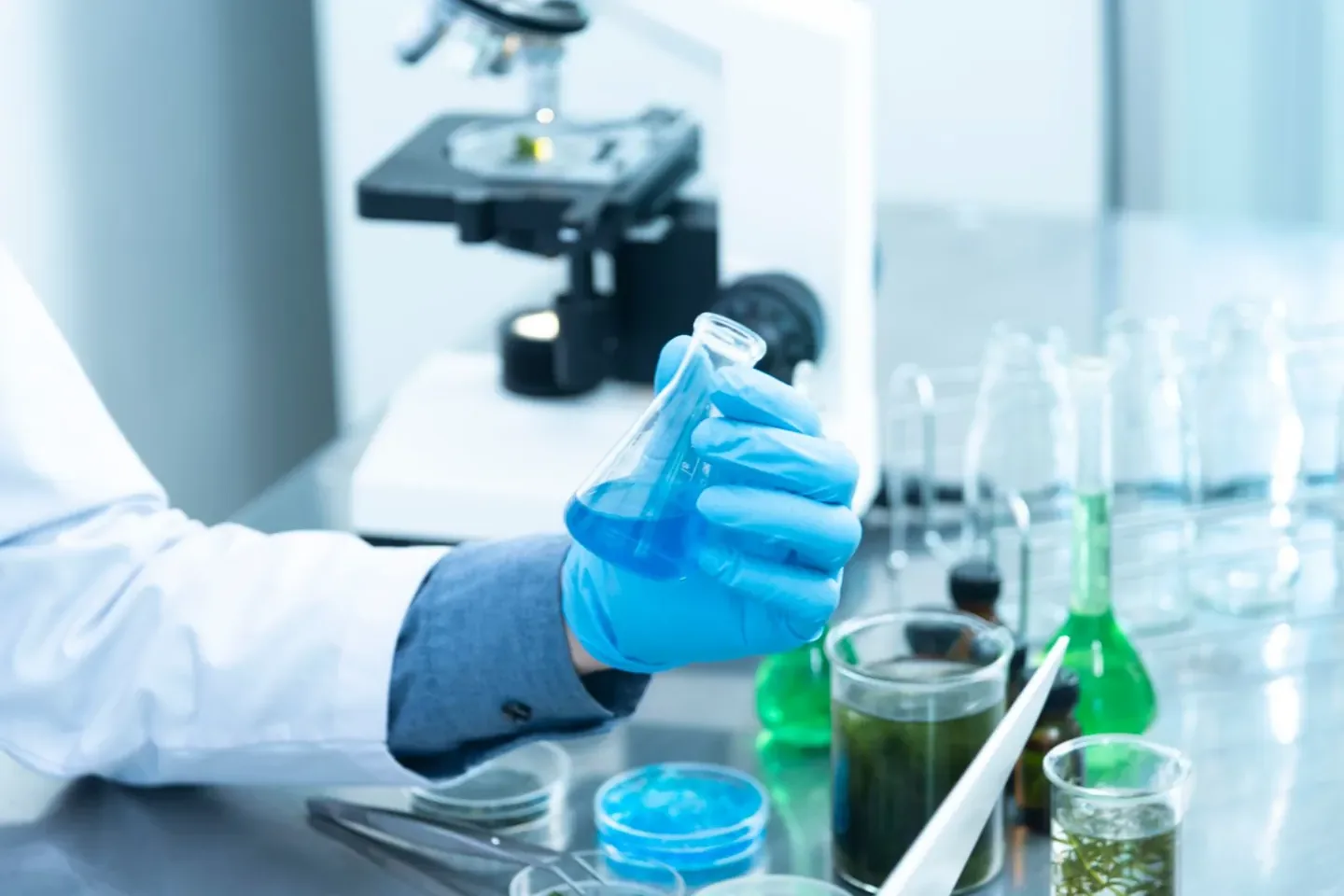 Illustrative photograph for Pharmaceutical production company