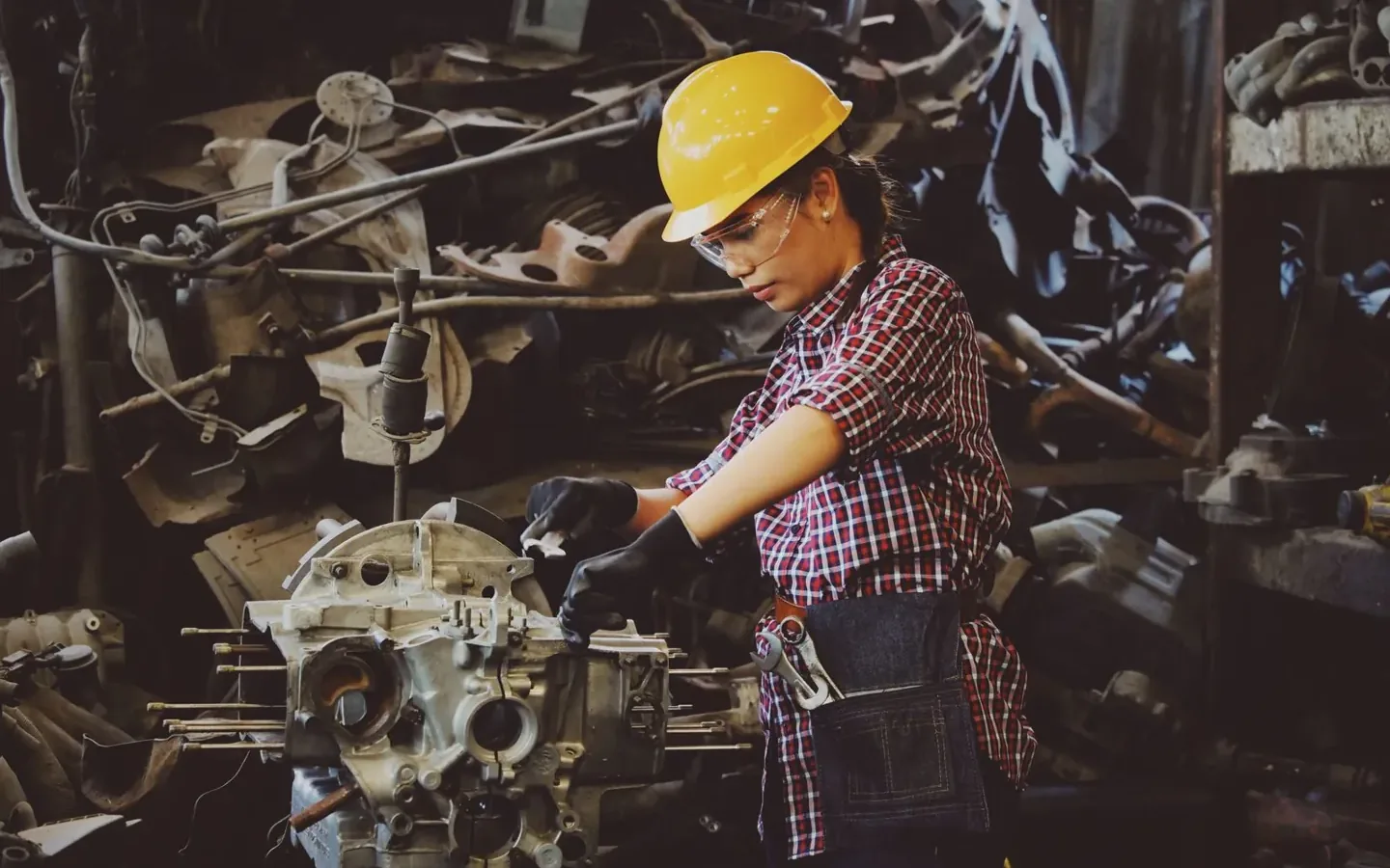 Illustrative photograph for Metal fabrication workshop