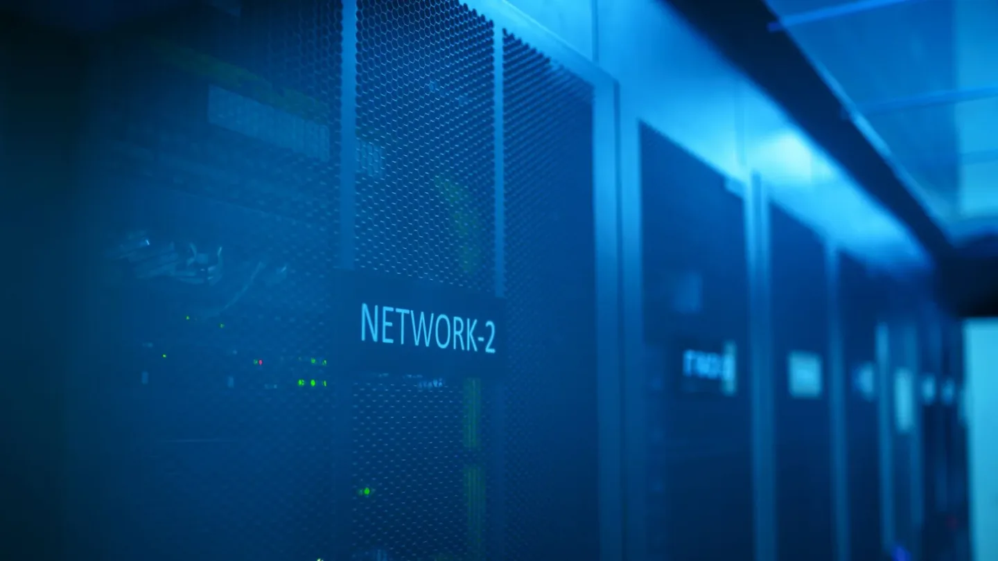 Illustrative photograph for Data centre, cloud hosting and processing provider