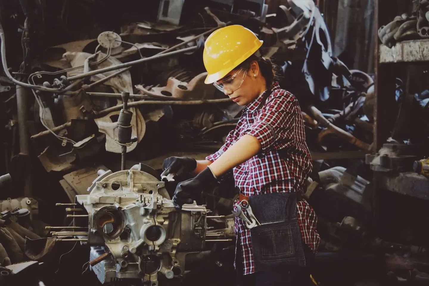 Illustrative photograph for Fabricated metal workshop