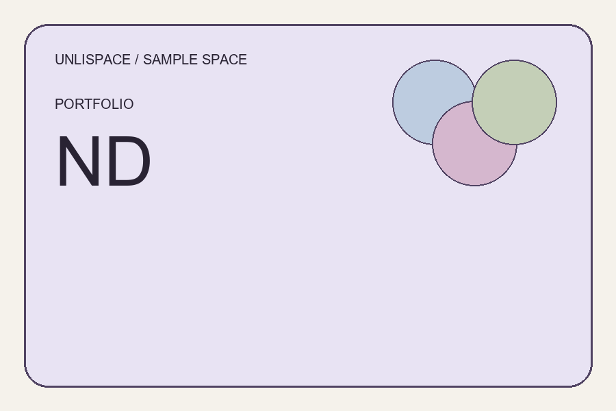 Illustrative cover for New Direction Portfolio â€” Career changer's portfolio
