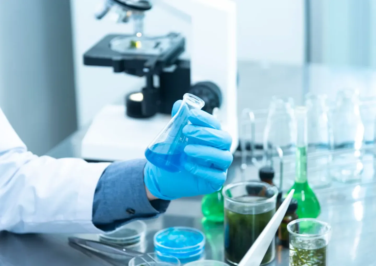 Illustrative photograph for Scientific research and development team