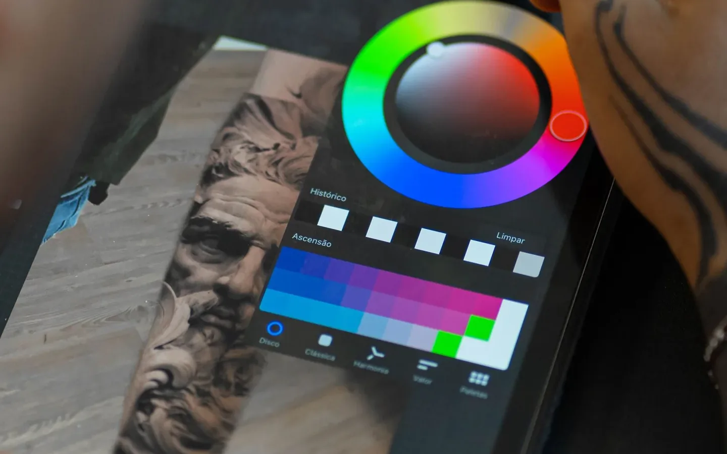 Illustrative Creators & photography template image