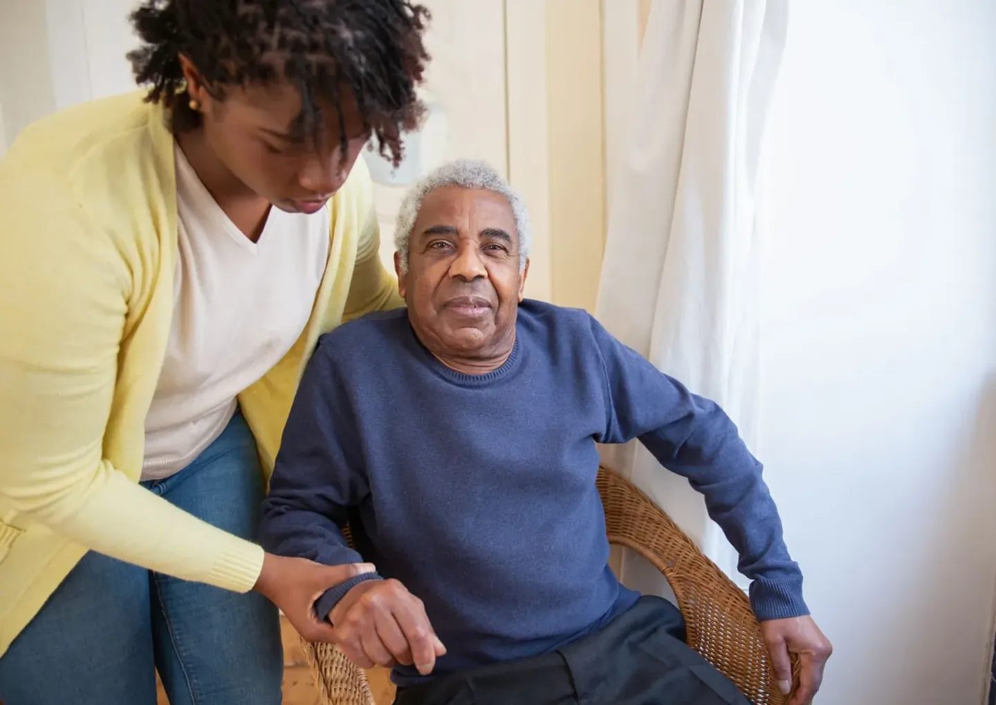 Illustrative Disability, aged care & home support template image