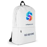 Go Beyond Backpack in White — product, right view