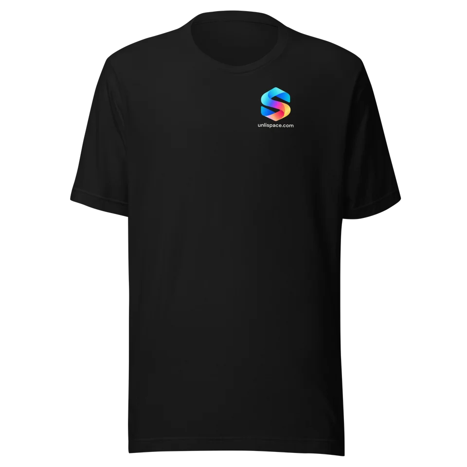 Off the Clock Tee in Black — product, front view