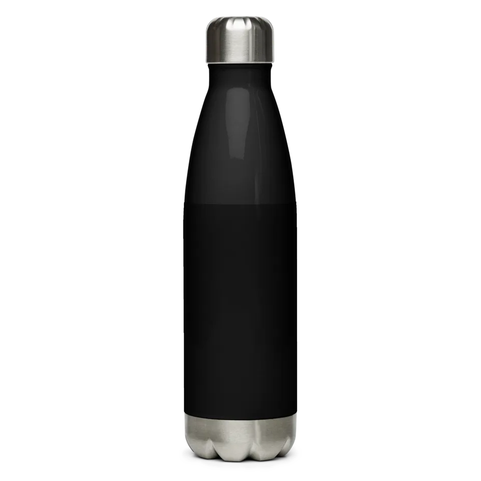 Keep Going Bottle in Black — product, back view