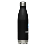 Keep Going Bottle in Black — product, right view
