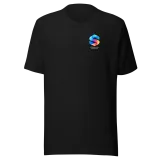 Beyond Social Tee in Black — product, front view